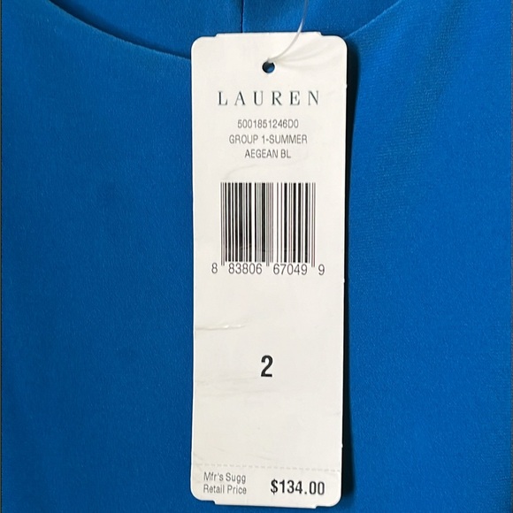 Lauren Ralph Lauren Dress Size 2 NWT - Picture 5 of 13